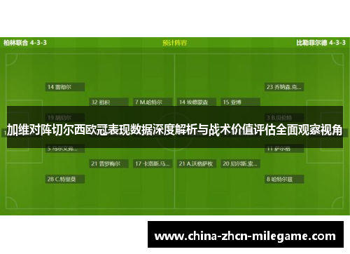 加维对阵切尔西欧冠表现数据深度解析与战术价值评估全面观察视角 加维对阵切尔西欧冠表现数据深度解析与战术价值评估全面观察视角